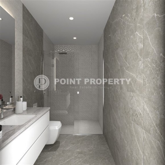 High floor apartment in a complex at the final stage of construction in Mahmutlar-id-9739-photo-25