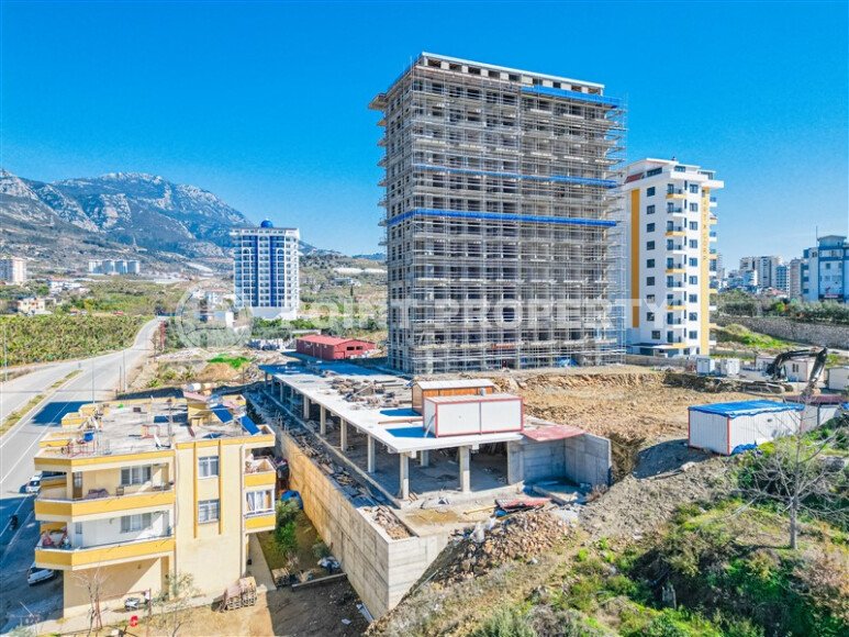 High floor apartment in a complex at the final stage of construction in Mahmutlar-id-9739-photo-34