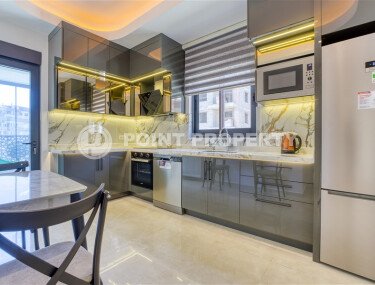 Семейная квартира 125 м² в Центре Аланьи с отдельной кухней и отельной инфраструктурой-id-9743-фото-2