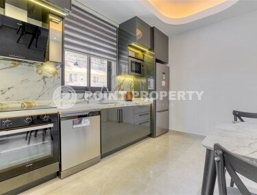 Семейная квартира 125 м² в Центре Аланьи с отдельной кухней и отельной инфраструктурой-id-9743-фото-4