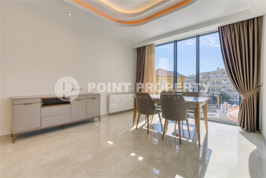 Family apartment 125 m² in the center of Alanya with separate kitchen and hotel infrastructure-id-9743-photo-7