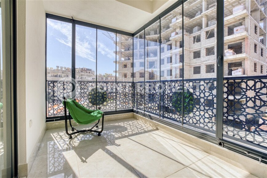 Family apartment 125 m² in the center of Alanya with separate kitchen and hotel infrastructure-id-9743-photo-11