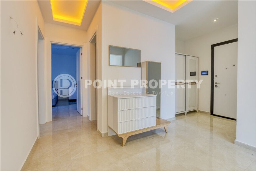 Family apartment 125 m² in the center of Alanya with separate kitchen and hotel infrastructure-id-9743-photo-14