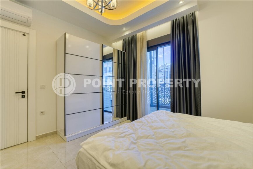 Family apartment 125 m² in the center of Alanya with separate kitchen and hotel infrastructure-id-9743-photo-18