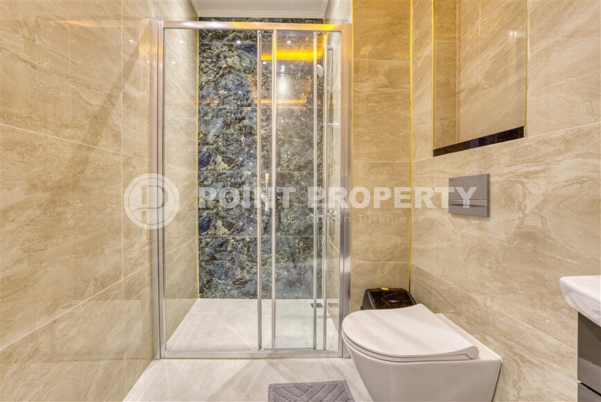 Family apartment 125 m² in the center of Alanya with separate kitchen and hotel infrastructure-id-9743-photo-21