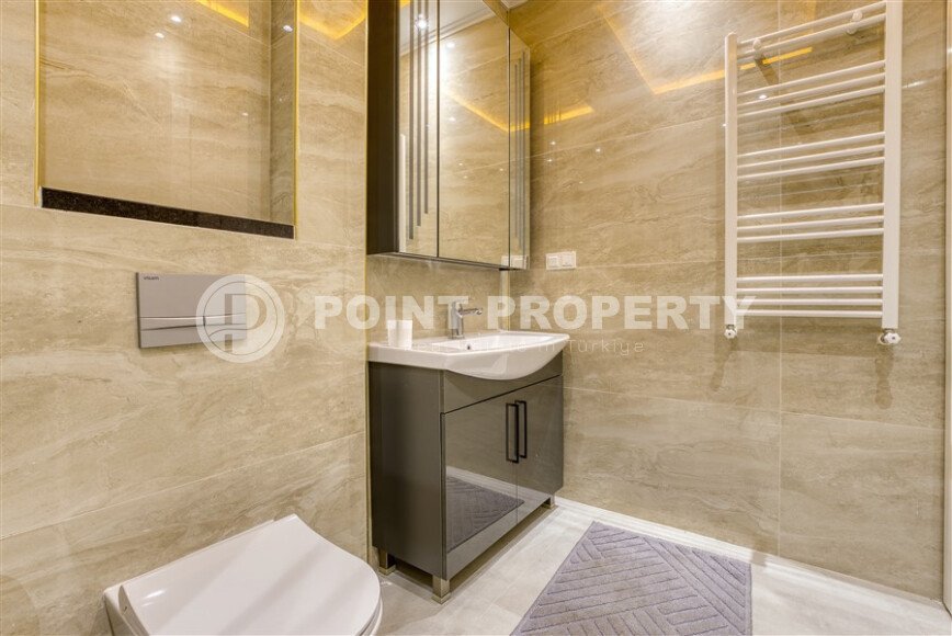 Family apartment 125 m² in the center of Alanya with separate kitchen and hotel infrastructure-id-9743-photo-22
