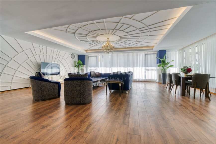 Family apartment 125 m² in the center of Alanya with separate kitchen and hotel infrastructure-id-9743-photo-29