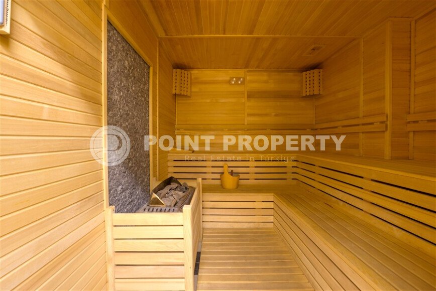 Family apartment 125 m² in the center of Alanya with separate kitchen and hotel infrastructure-id-9743-photo-37