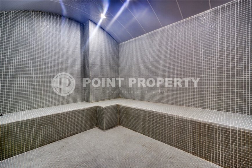 Family apartment 125 m² in the center of Alanya with separate kitchen and hotel infrastructure-id-9743-photo-41