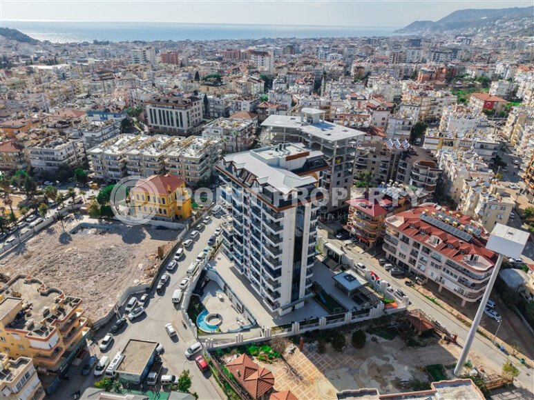 Family apartment 125 m² in the center of Alanya with separate kitchen and hotel infrastructure-id-9743-photo-44