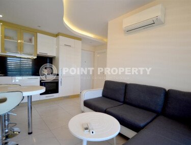 Comfortable apartment 48 m² in the center of Alanya next to TAPU, in a hotel-type complex, Cleopatra-id-9744-photo-2