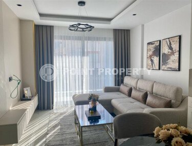Stylish 60 m² apartment in the center of Alanya with designer interior and luxurious furniture-id-9751-photo-2