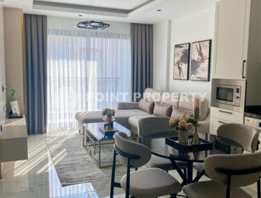 Stylish 60 m² apartment in the center of Alanya with designer interior and luxurious furniture-id-9751-photo-2