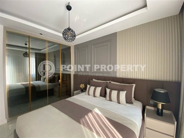 Стильная квартира 60 м² в центре Аланьи с дизайнерским интерьером и роскошной мебелью-id-9751-фото-10