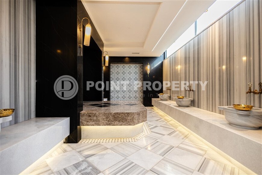 Атмосферная квартира 50 м² в центре Аланьи в премиальном комплексе, Клеопатра-id-9752-фото-23