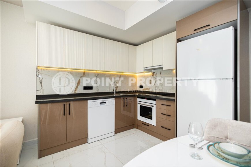 Атмосферная квартира 50 м² в центре Аланьи в премиальном комплексе, Клеопатра-id-9752-фото-3