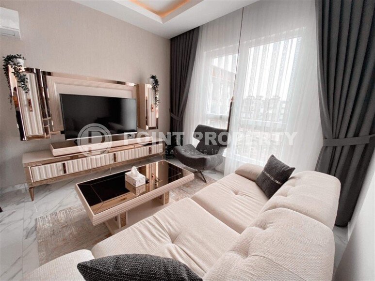 Квартира 1+1 в Авсаларе с мебелью и техникой в 400 метрах от моря-id-9762-фото-2