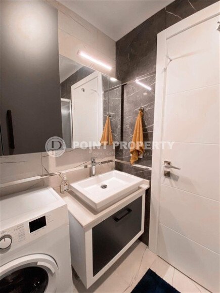 Квартира 1+1 в Авсаларе с мебелью и техникой в 400 метрах от моря-id-9762-фото-4