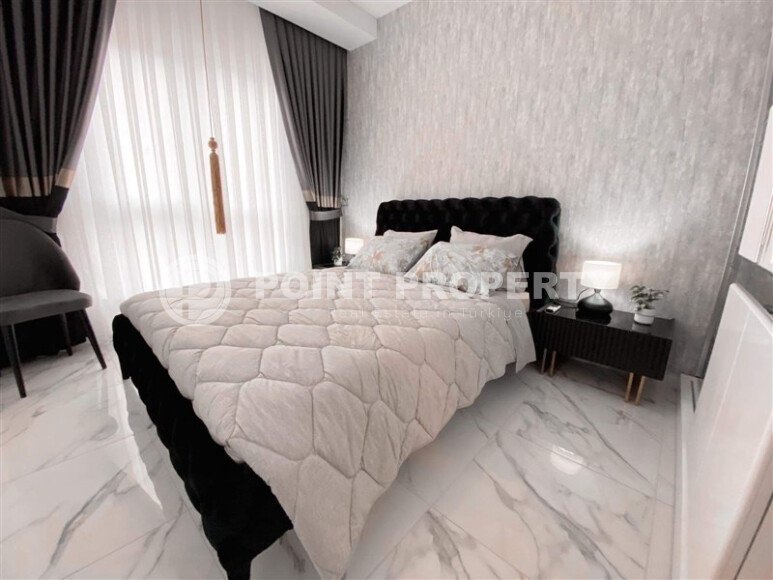 Квартира 1+1 в Авсаларе с мебелью и техникой в 400 метрах от моря-id-9762-фото-6