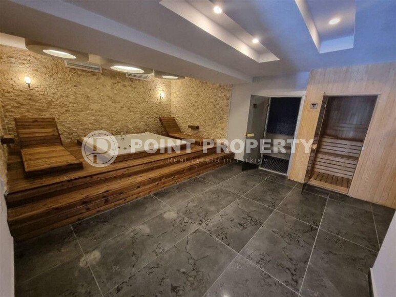 Квартира 1+1 в Авсаларе с мебелью и техникой в 400 метрах от моря-id-9762-фото-9