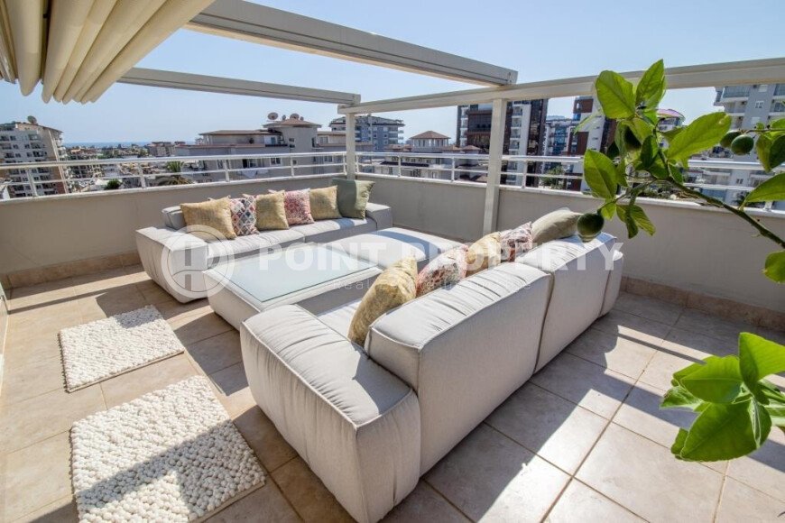 Stylish penthouse with a large terrace in a complex with infrastructure of 200 sq.m.-id-9763-photo-25