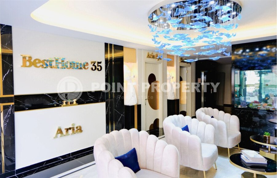 Cozy apartment 57 m² in a premium complex, center of Alanya-id-9767-photo-13