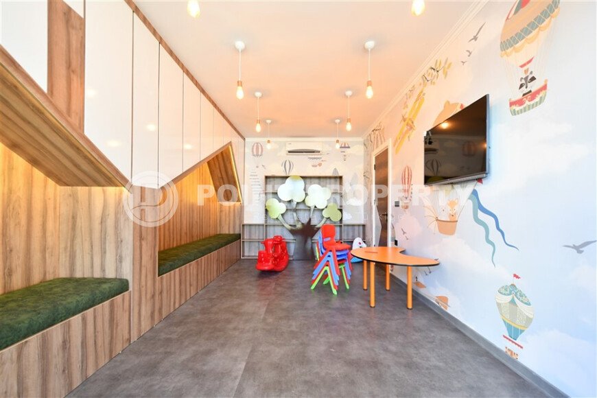 Светлая квартира 50 м² с трансфером к морю, Авсаллар-id-9769-фото-13