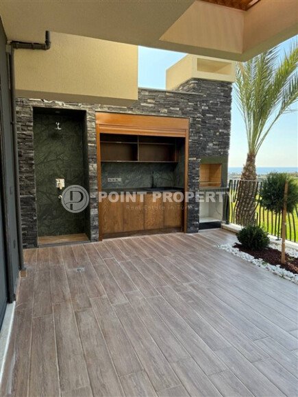 Роскошная двухуровневая вилла 210 м², Каргыджак, гражданство, вид на море-id-9770-фото-7