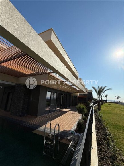 Роскошная двухуровневая вилла 210 м², Каргыджак, гражданство, вид на море-id-9770-фото-17