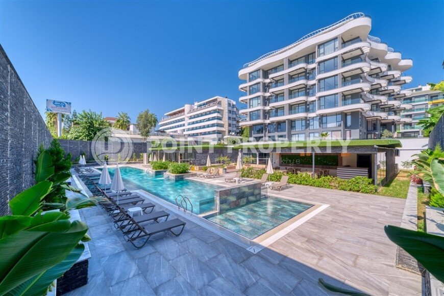 Видовая квартира 67 м² на первой линии у моря, Каргыджак-id-9771-фото-1