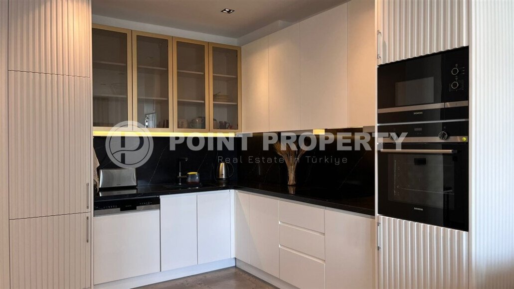 Видовая квартира 67 м² на первой линии у моря, Каргыджак-id-9771-фото-4