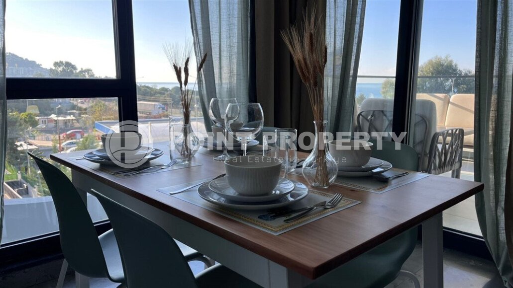 Видовая квартира 67 м² на первой линии у моря, Каргыджак-id-9771-фото-7