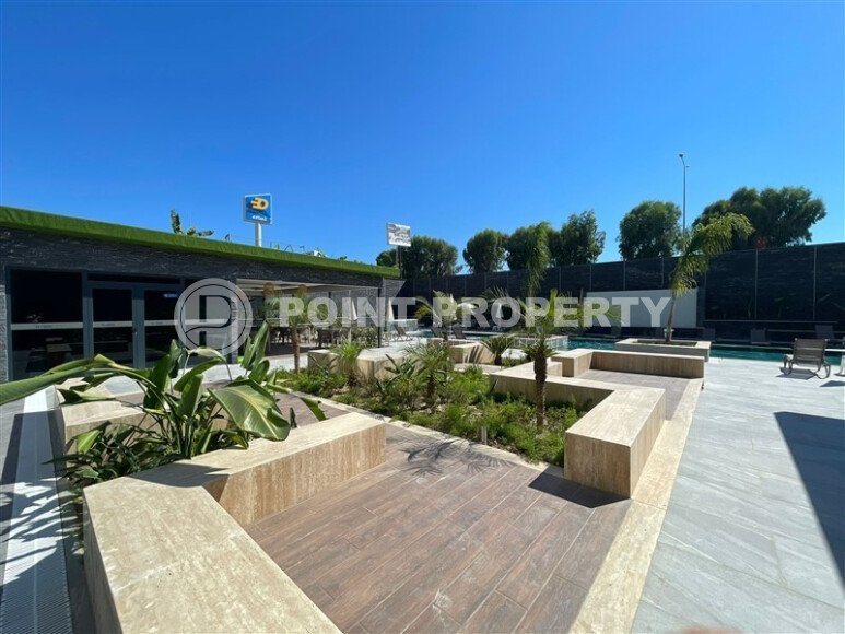 Видовая квартира 67 м² на первой линии у моря, Каргыджак-id-9771-фото-12