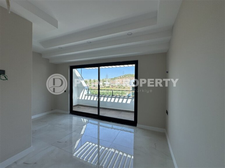 Просторный дуплекс 105 м², Конаклы, вид на море и горы-id-9772-фото-7