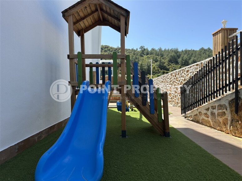 Просторный дуплекс 105 м², Конаклы, вид на море и горы-id-9772-фото-25