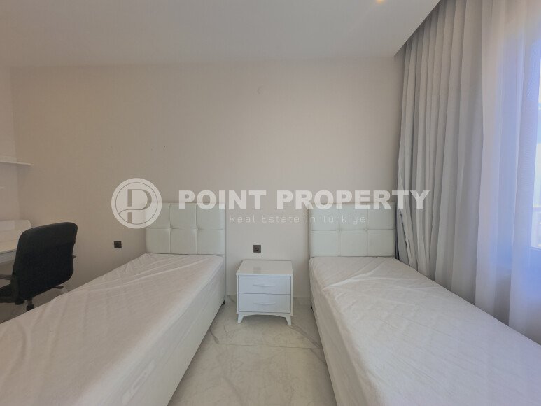 Семейная квартира 110 м², центр Аланьи, ВНЖ-id-9775-фото-7