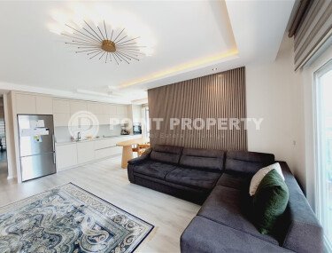 Просторная меблированная квартира 2+1 с видом на город, всего в 250 метрах от моря-id-9785-фото-2