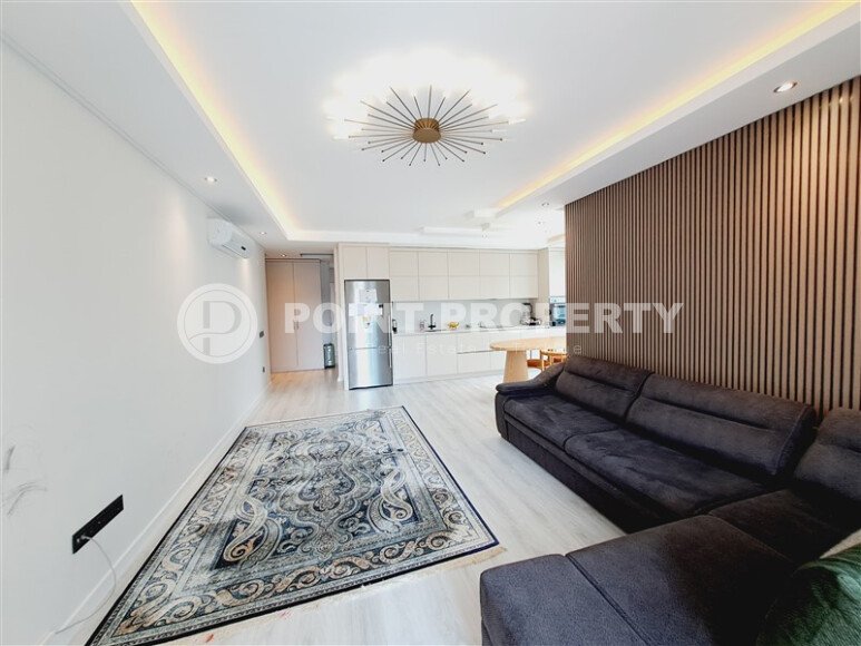 Spacious furnished apartment 2+1 with city view, just 250 meters from the sea-id-9785-photo-4