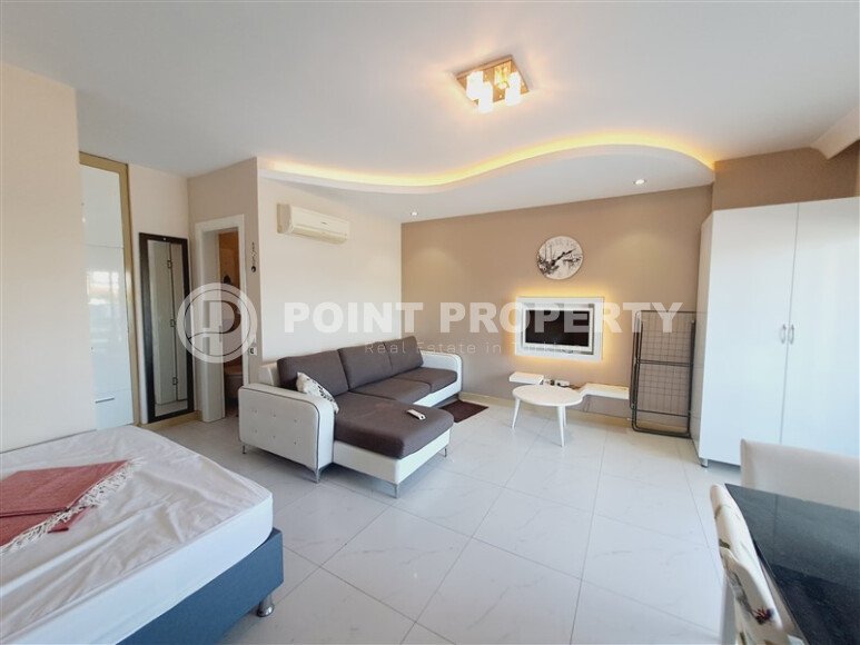 Cozy studio in the center of Alanya, in a complex with hotel infrastructure-id-9790-photo-3