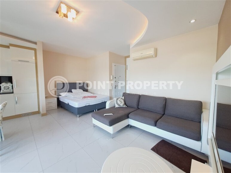 Cozy studio in the center of Alanya, in a complex with hotel infrastructure-id-9790-photo-5