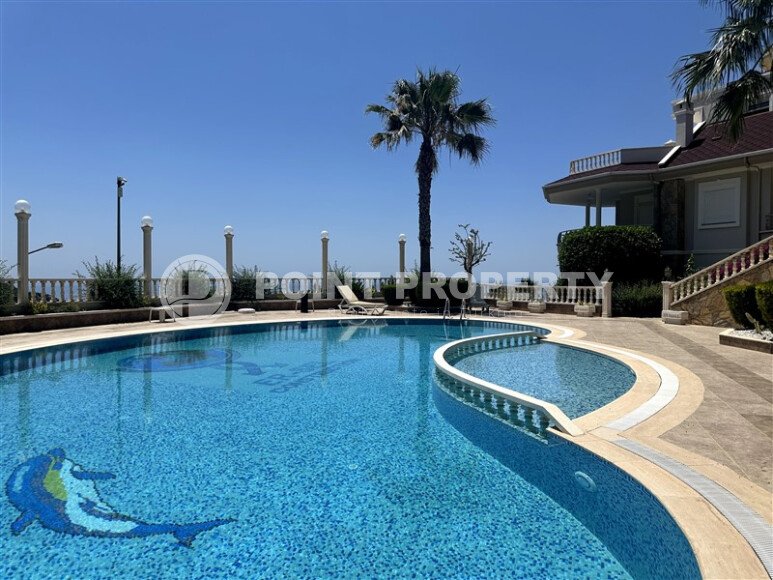 Квартира с великолепным видом на горы в тихом спокойном районе Алании Тепе-id-9791-фото-2