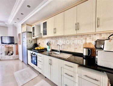 Квартира с великолепным видом на горы в тихом спокойном районе Алании Тепе-id-9791-фото-5