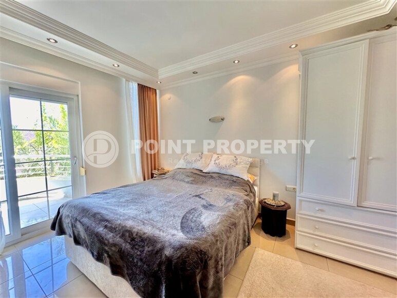 Квартира с великолепным видом на горы в тихом спокойном районе Алании Тепе-id-9791-фото-10