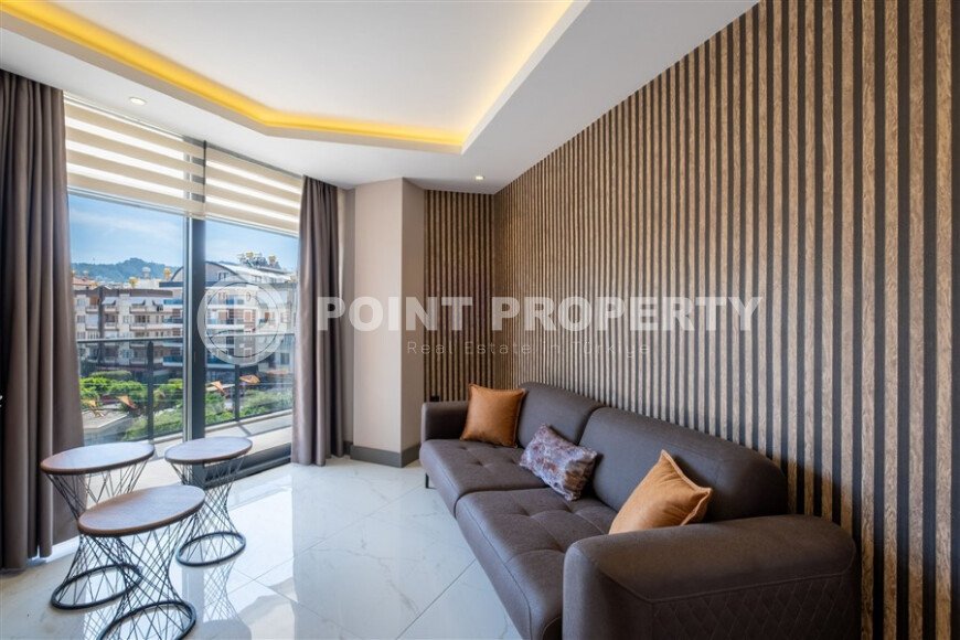 Стильная квартира 60 м², центр Аланьи-id-9794-фото-1