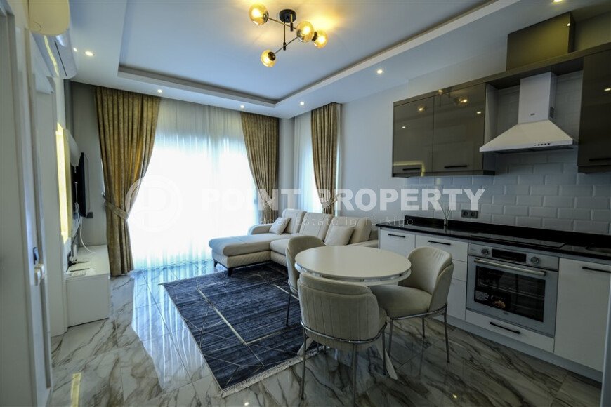 Modern bright apartment 1+1 area 47 m² in a residential complex in Avsallar-id-9808-photo-3