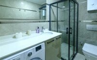 Современная светлая квартира 1+1 площадью 47 м² в жилом комплексе в Авсалларе-id-9808-фото-6