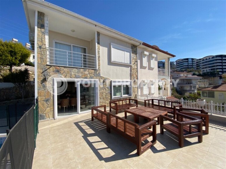 Spacious villa 195 m², Kargicak, with sea view-id-9809-photo-30