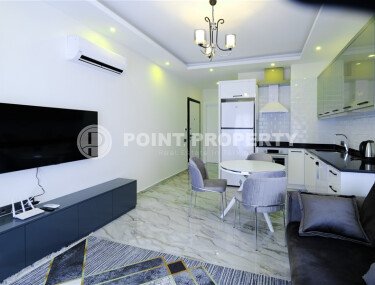 Bright and cozy apartment with 1 bedroom and a spacious balcony, just 550 m from the sea and 400 m from the center-id-9810-photo-1