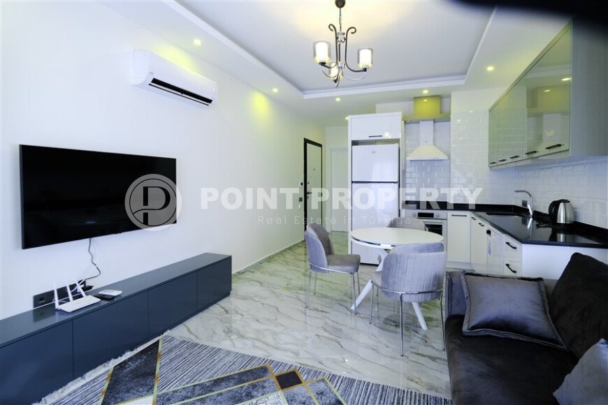 Bright and cozy apartment with 1 bedroom and a spacious balcony, just 550 m from the sea and 400 m from the center-id-9810-photo-1