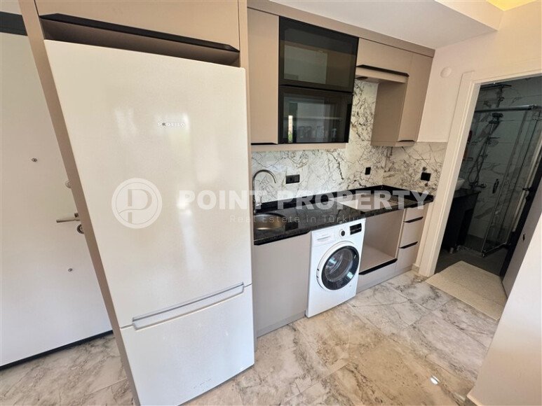 Современная квартира 1+1 площадью 40 м² в районе Оба — уютный комплекс с инфраструктурой-id-9813-фото-3